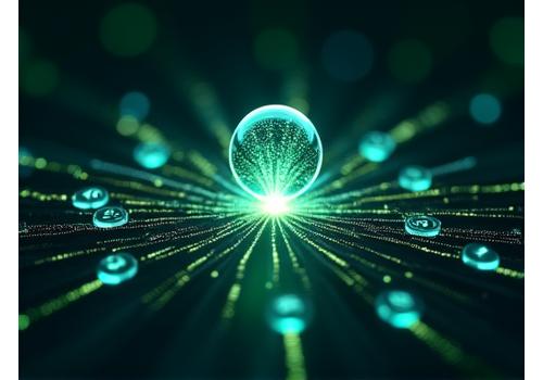 Οπτικοποίηση ροής δεδομένων AI που συνδέει ψηφιακά εργαλεία, ανάλυση και εξατομικευμένες συστάσεις.