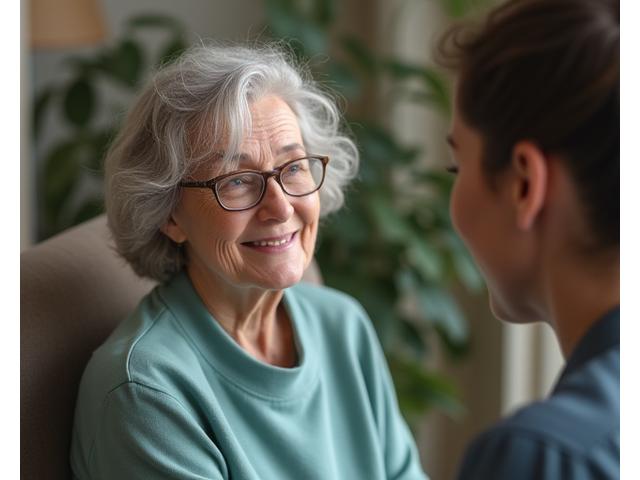 Ψυχολόγος που μιλάει με ένα ζευγάρι, προσφέροντας υποστήριξη σε ένα ήρεμο περιβάλλον.