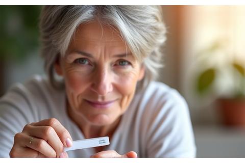 Άτομο να συλλέγει δείγμα σάλιου με ένα ειδικό κιτ DNA στο σπίτι του, σε ένα φωτεινό, ήρεμο περιβάλλον.