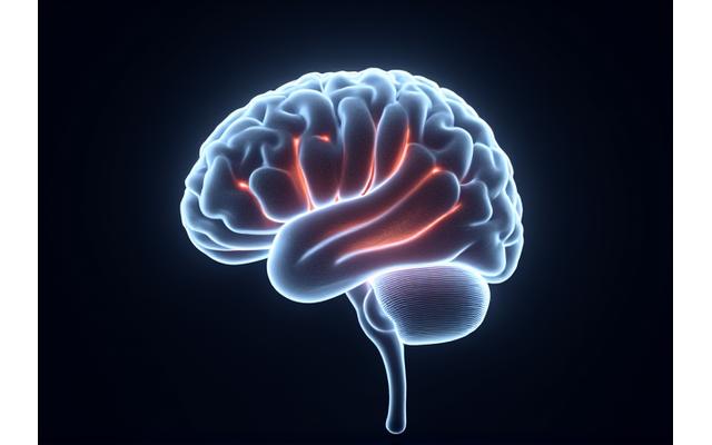 Επιστημονική απεικόνιση εγκεφάλου που δείχνει ενεργοποιημένες περιοχές μέσω mindfulness.