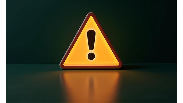 Εικονίδιο προσοχής, ιατρική αποποίηση ευθυνών, με κόκκινο χρώμα και στυλιζαρισμένο σύμβολο καρδιάς και σταυρού